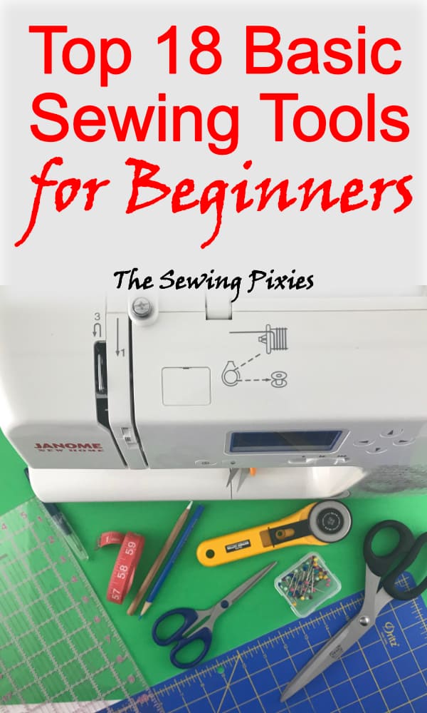 Learn what basic sewing tools you need to start sewing!