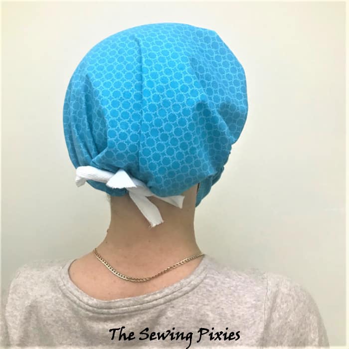 Learn how to sew scrub cap using my surgical cap sewing pattern! My pdf scrub cap pattern is free to download! Share my scrub cap free pattern with anyone who would like to learn how to sew a surgical cap!