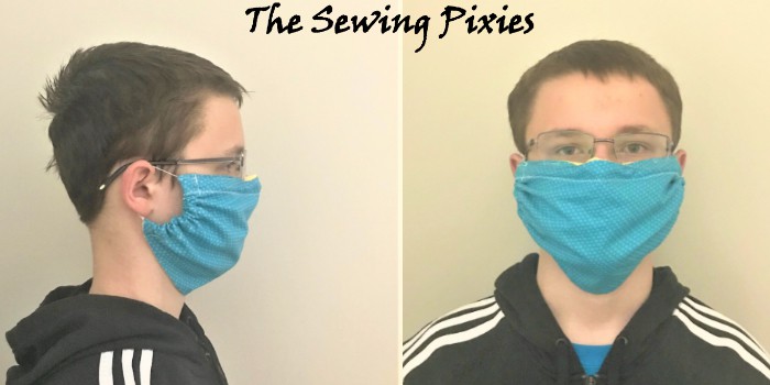 Learn how to sew a surgical face mask with filter pocket! Follow my tutorial on how to sew a face mask with filter pocket!