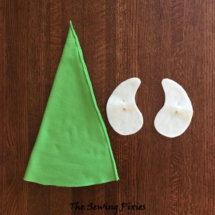 elf hat sewing project