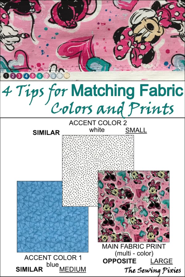 matching fabric colors prints
