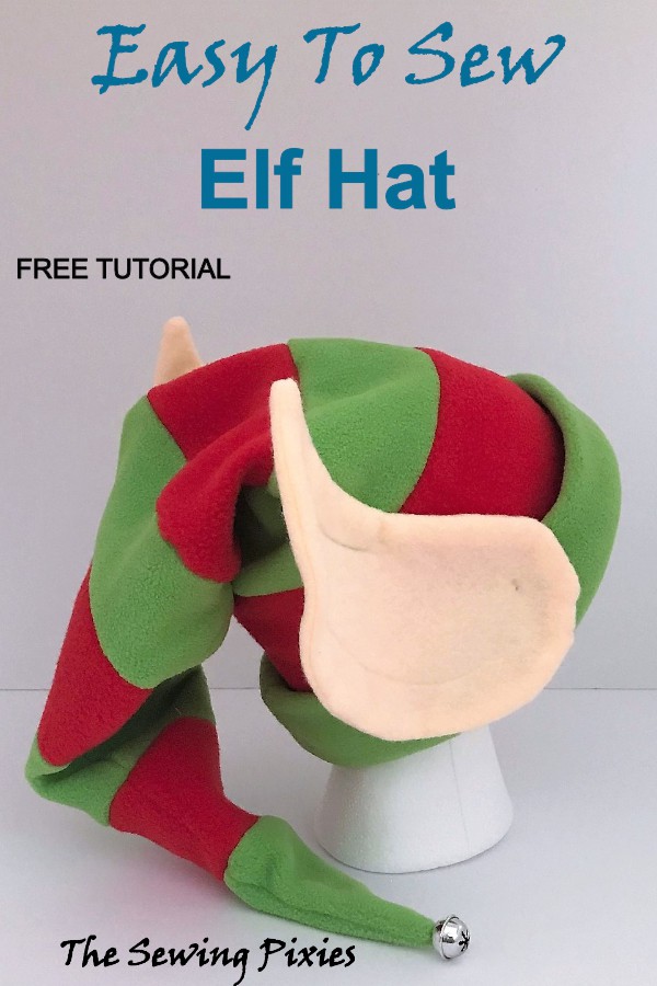 easy elf hat sewing project