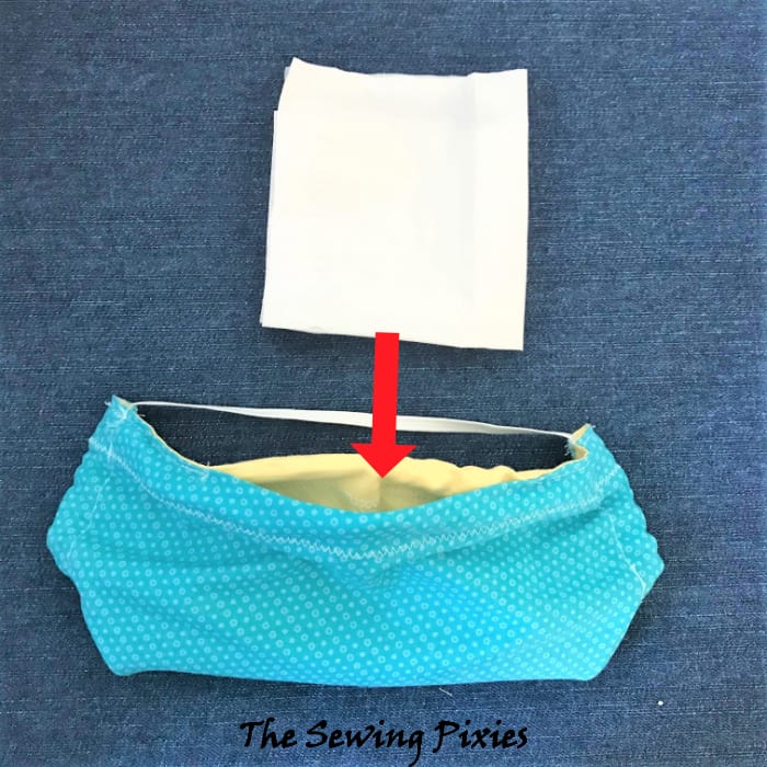 Free tutorial on how to diy surgical mask with tissue filter pocket