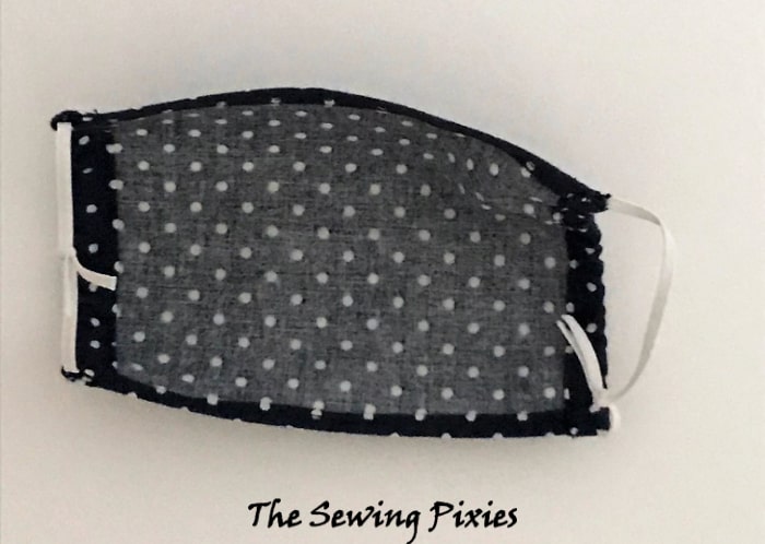 sew surgical cap and mask pretend play