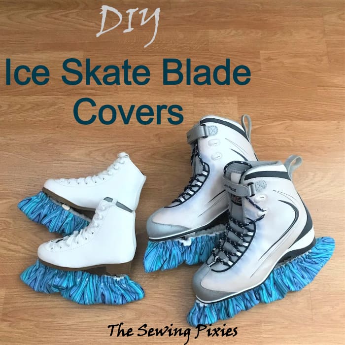 Large Apple Green Soaker & Skate Wipe Kit Microfiber Ice Skate Blade Cover 