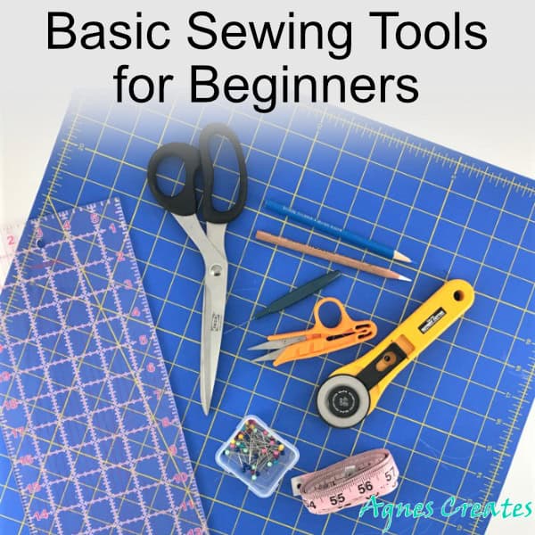 Get the top basic sewing tools and start sewing fabric projects! List of basic sewing tools!