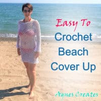 Easy To Crochet Beach Cover Up Free Pattern