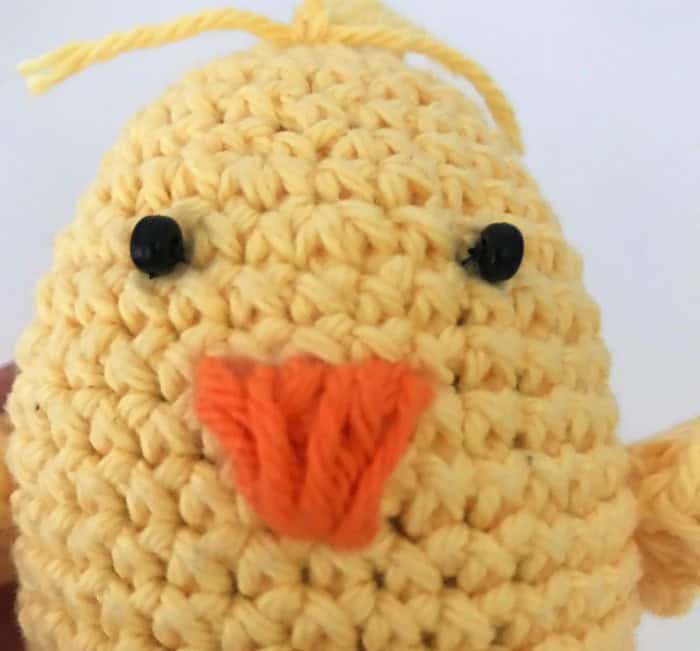 Easter Egg Chick Crochet Pattern Free - Agnes Creates