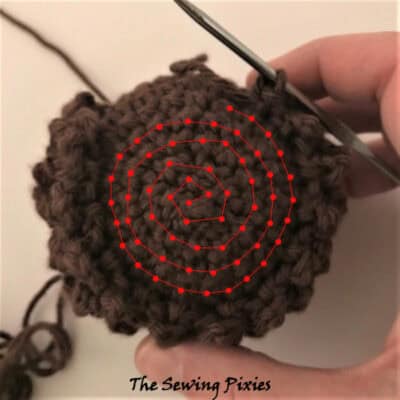 Learn how to crochet hedgehog! It make great fall crochet project!