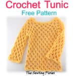Easy Crochet Tunic Free Pattern
