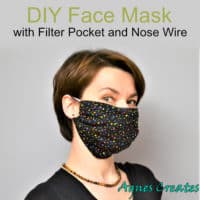 DIY Surgical Face Mask Free Pattern