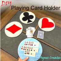 DIY Playing Card Holder Felt Project