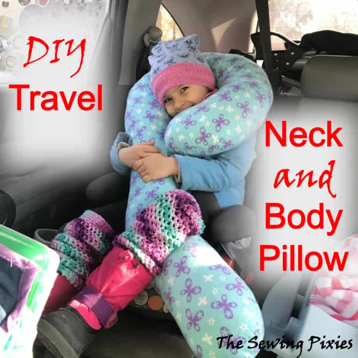 diy travel neck pillow