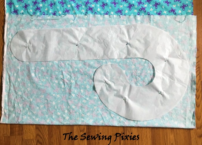 baby travel pillow sewing pattern