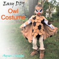 DIY Owl Costume Sewing Project