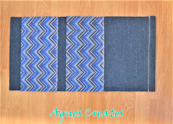 DIY Fabric Wall Organizer Free Tutorial - Agnes Creates