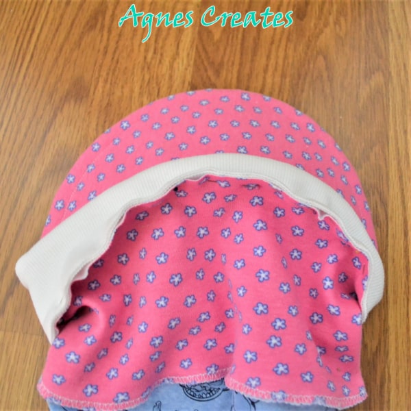 Learn how to sew a bandana summer hat for a girl!