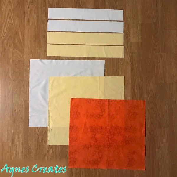 Learn how to sew candy corn bag for Halloween! Follow my step-by-step tutorial on easy to sew candy corn bag!