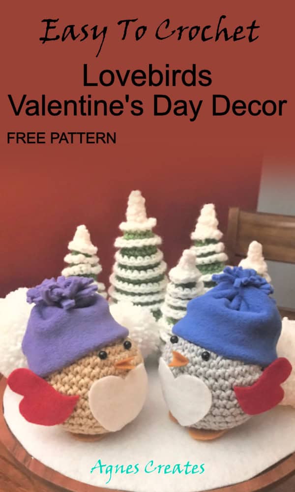 It is a perfect Valentine's Day crochet pattern idea! Learn how to crochet a bird!