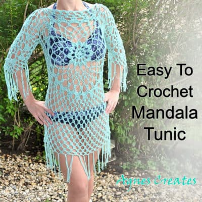 Mandala Tunic Crochet Pattern Free - Agnes Creates