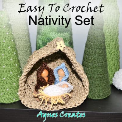 Nativity Set Crochet Pattern Free - Agnes Creates