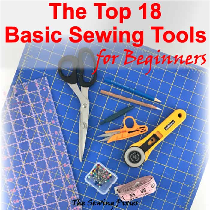 Learn how to sew with these basic sewing tools, #basicsewingtools, #freesewingpatterns, #sewingtips, #sewinghacks