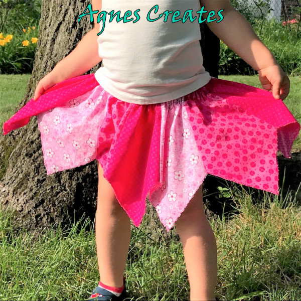 Learn how to sew a tie skirt that makes perfect summer skirt!
